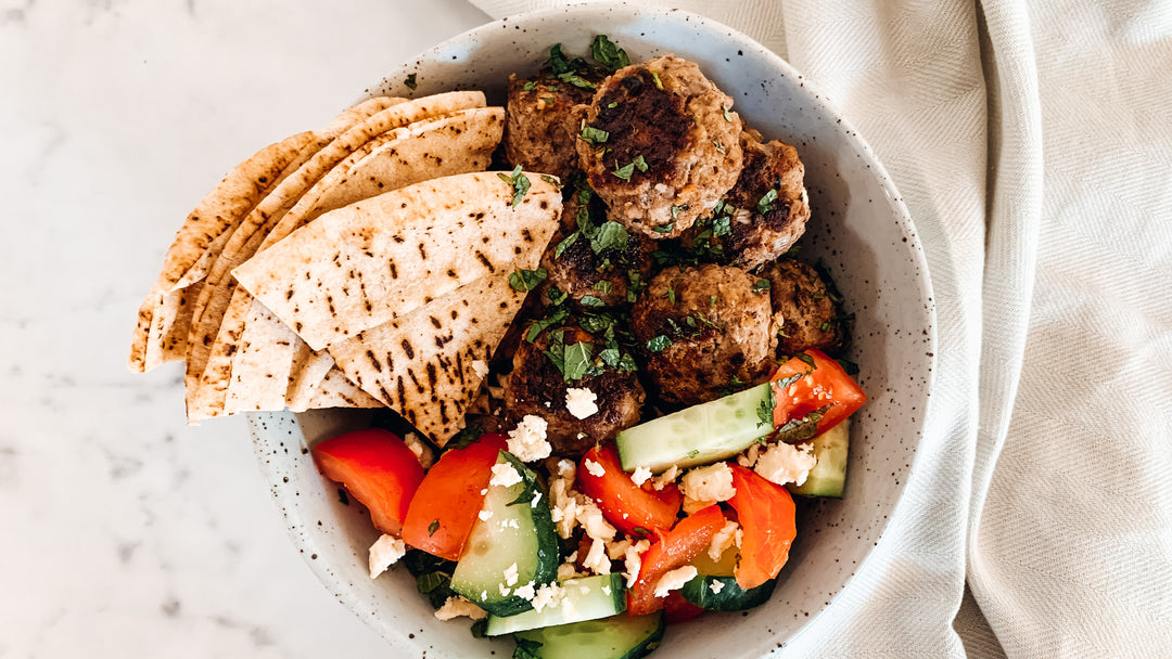 Beef and Feta Meatballs - FREE Recipe