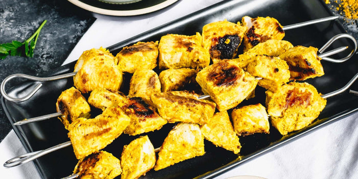 Spicy Chicken Kebabs - High-Protein Meal Prep Favourite