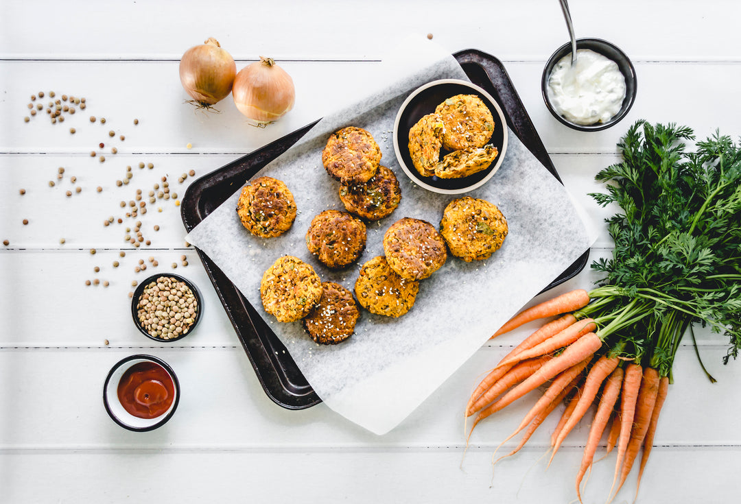 Lentil Burger recipe from THE BOD