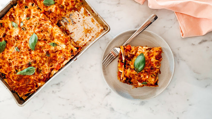 Lower Calorie Mountain Bread Lasagne