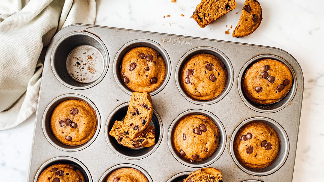 FREE RECIPE: Pumpkin Choc Chip Muffins