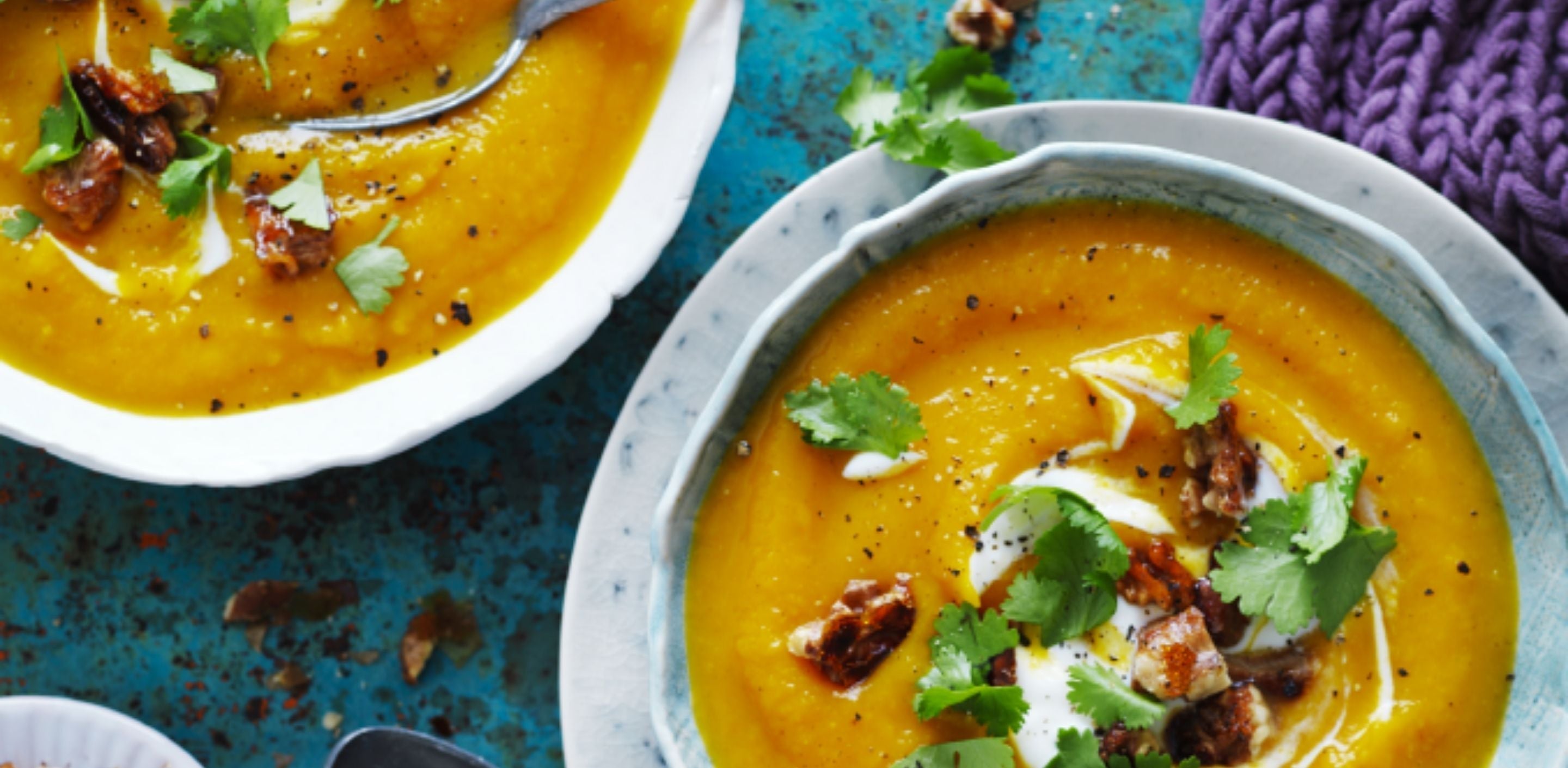 Quick & Easy Dinners: Pumpkin Soup, Chicken Meatballs & Salmon Zoodles