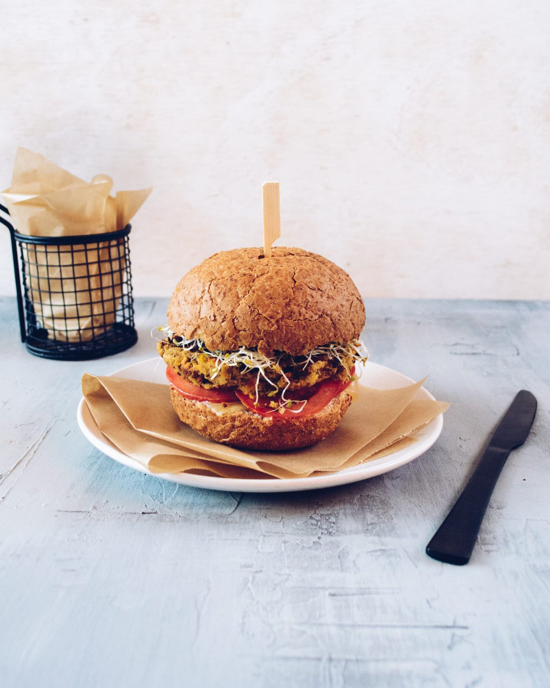 Veggie Burger! Perfect for Meatless Monday!