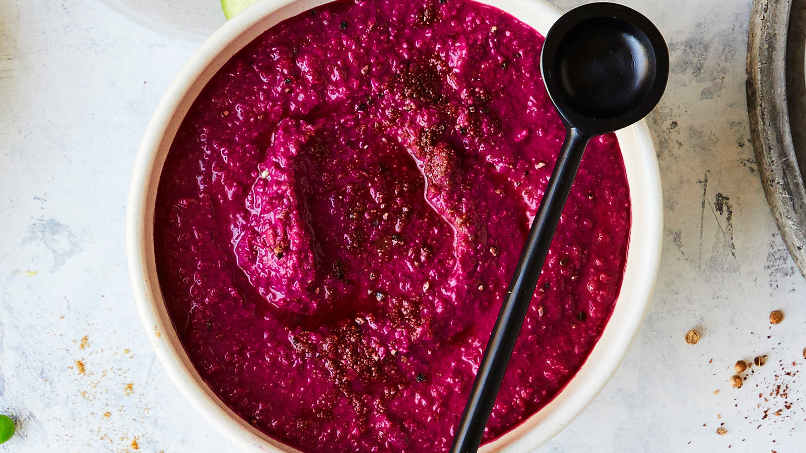 Peanut & Beetroot Hummus Dip | FREE RECIPE