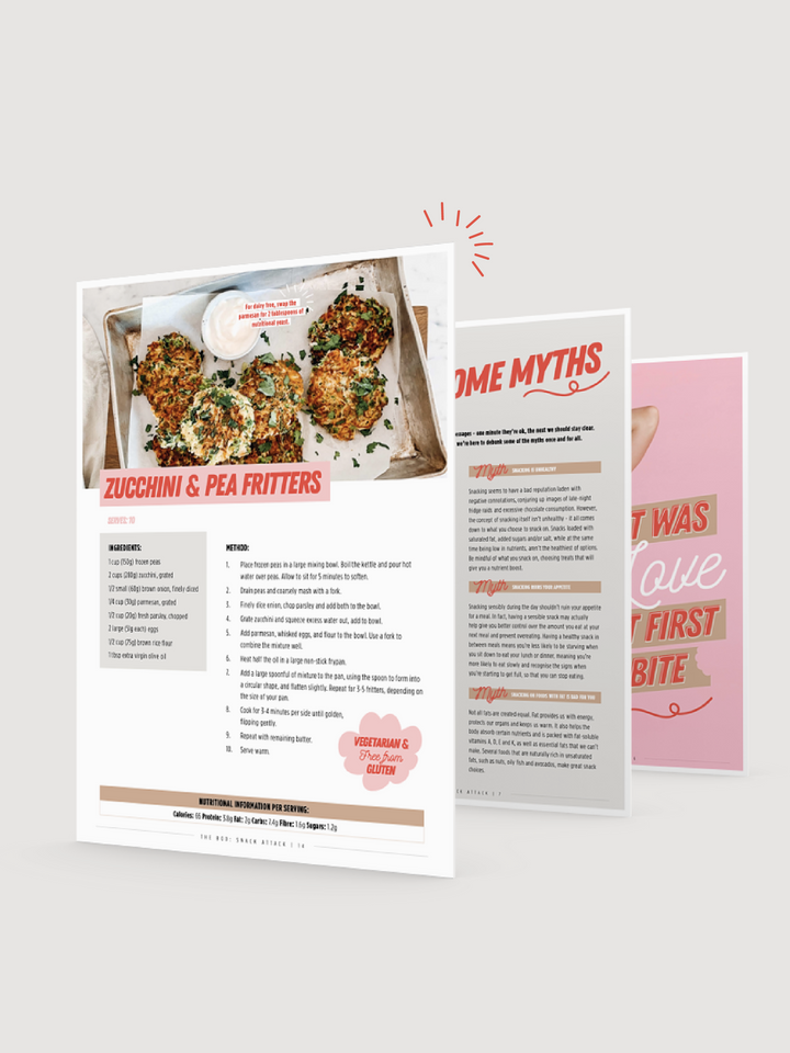 Snack Attack Recipe Book | Digital Edition | The Bod