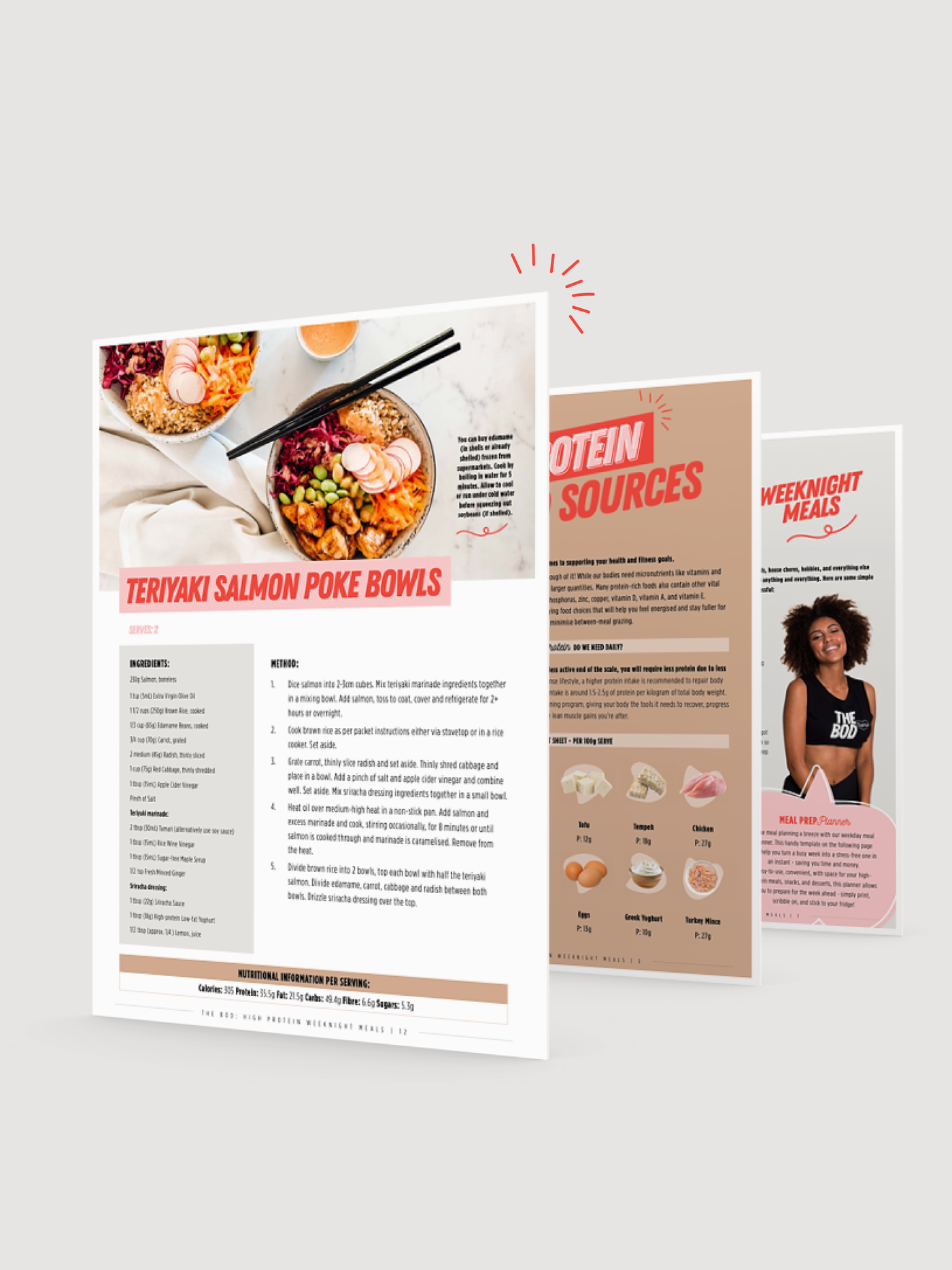High Protein Weeknight Meals Recipe Book | Digital Edition